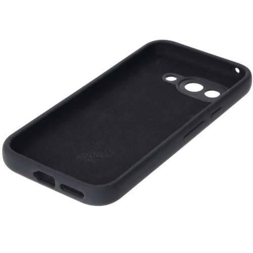 Silikonowe etui Bizon Soft Case do Google Pixel 9a czarne