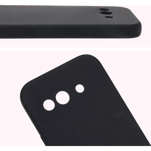 Silikonowe etui Bizon Soft Case do Google Pixel 9a czarne