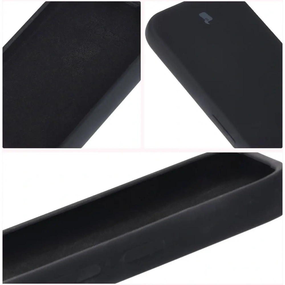 Silikonowe etui Bizon Soft Case do Google Pixel 9a czarne