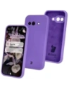 Bizon Soft Case Google Pixel 9a lila