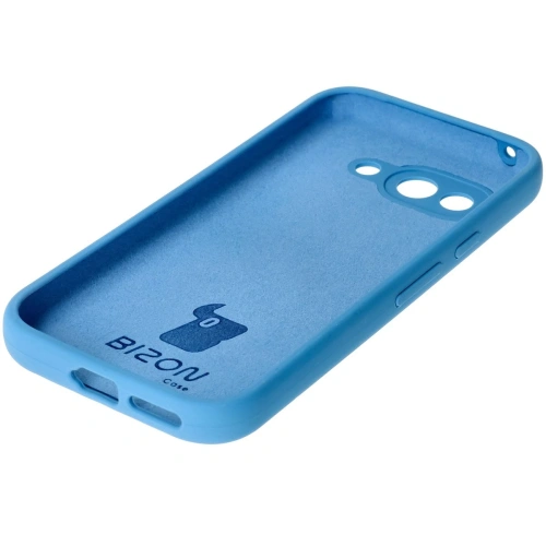 Silikonowe etui Bizon Soft Case do Google Pixel 9a niebieskie