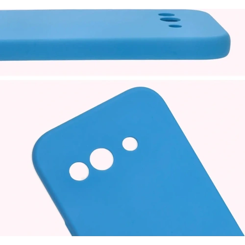 Silikonowe etui Bizon Soft Case do Google Pixel 9a niebieskie