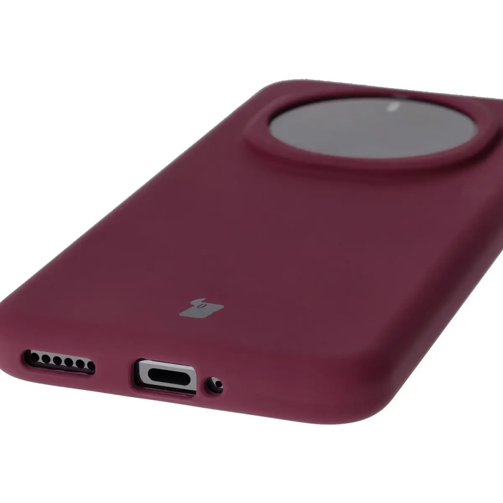 Hurtownia GSM - Silikonowe etui Bizon Soft Case do Honor Magic7 Pro ciemnofioletowe - BIZ8426 - {ean13} - Hurt
