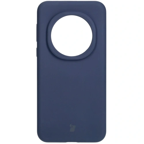 Silikonowe etui Bizon Soft Case do Honor Magic7 Pro ciemnoniebieskie