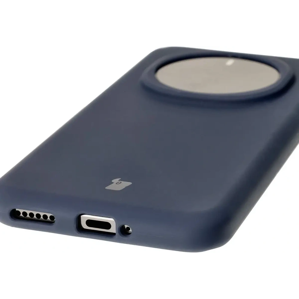 Hurtownia GSM - Silikonowe etui Bizon Soft Case do Honor Magic7 Pro ciemnoniebieskie - BIZ8427 - {ean13} - Hurt