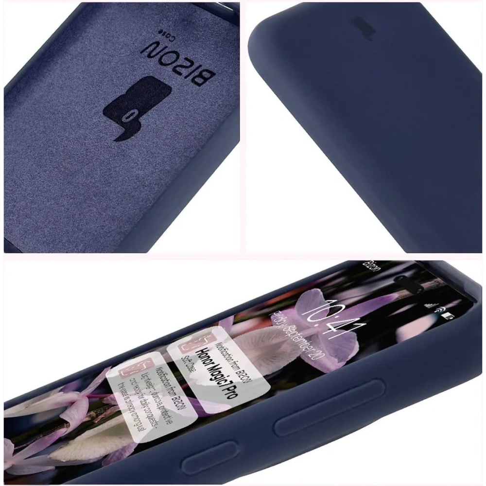 Hurtownia GSM - Silikonowe etui Bizon Soft Case do Honor Magic7 Pro ciemnoniebieskie - BIZ8427 - {ean13} - Hurt