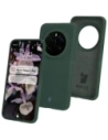 Silikonowe etui Bizon Soft Case do Honor Magic7 Pro ciemnozielone