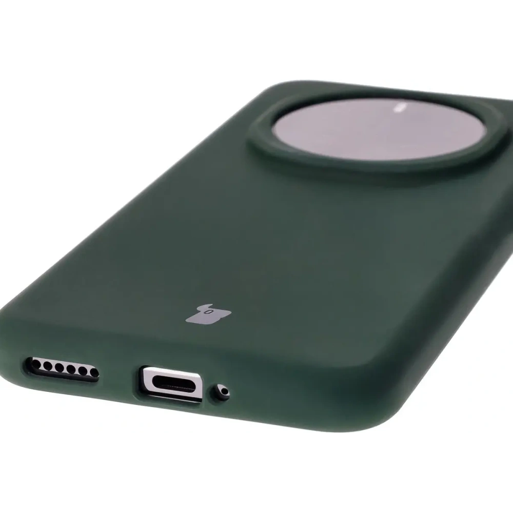 Hurtownia GSM - Silikonowe etui Bizon Soft Case do Honor Magic7 Pro ciemnozielone - BIZ8428 - {ean13} - Hurt