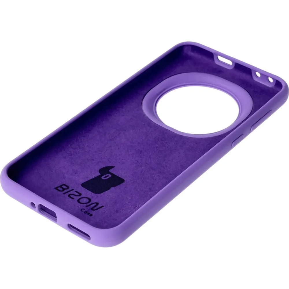 Hurtownia GSM - Silikonowe etui Bizon Soft Case do Honor Magic7 Pro fioletowe - BIZ8430 - {ean13} - Hurt