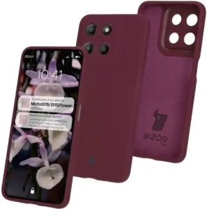 Hurtownia GSM - Bizon Soft Case Motorola Moto G15 / G15 Power sötétlila - BIZ8432 - {ean13} - Hurt