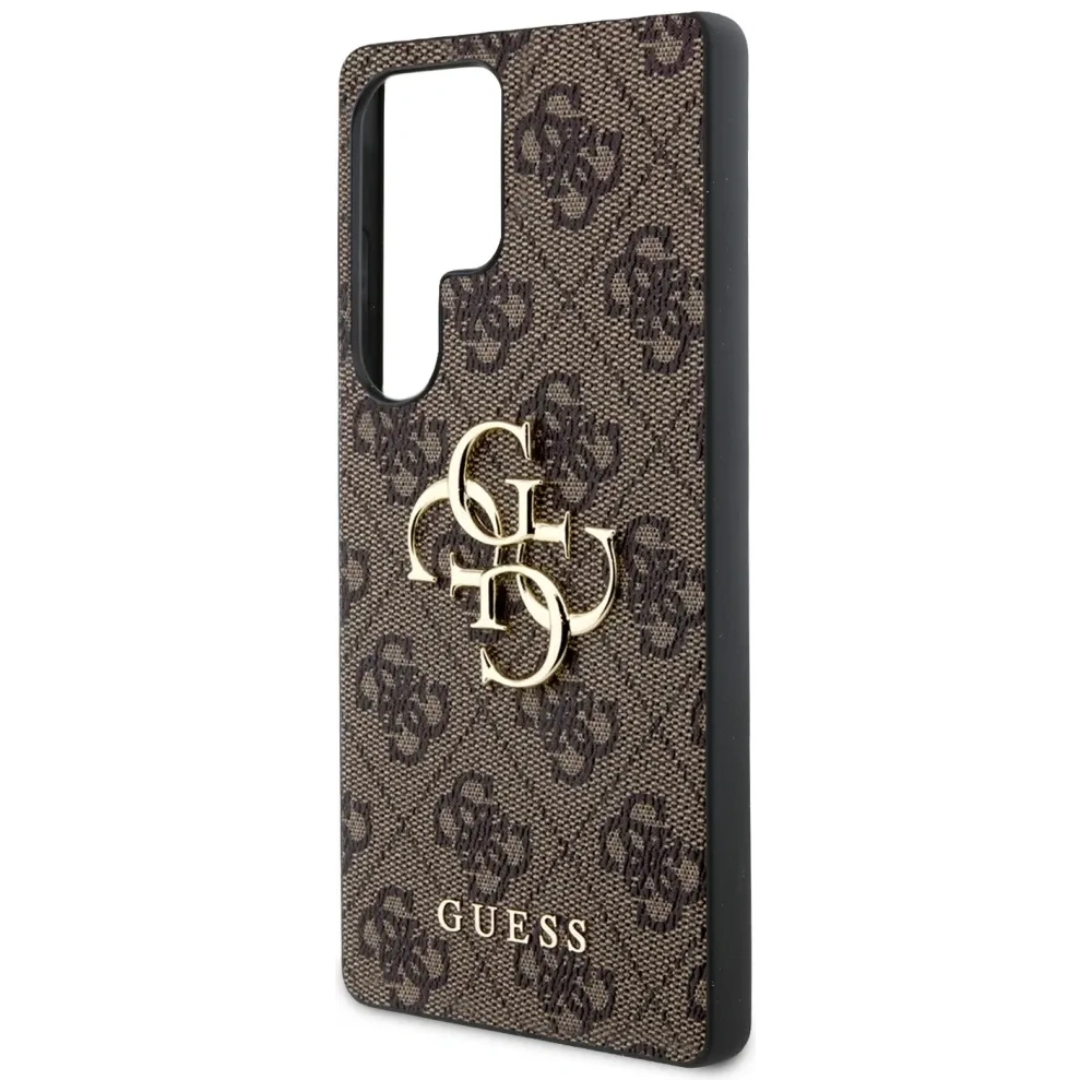 Hurtownia GSM - Etui Guess Big 4G Logo Classic Logo do Samsung Galaxy S25 Ultra brązowy - GUE4298 - {ean13} - Hurt