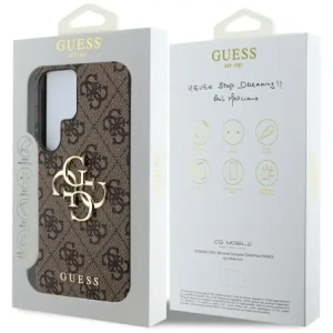 Wholesale Guess Big 4G Logo Classic Logo Samsung Galaxy S25 Ultra brown - GUE4298 - {ean13} - Hurt