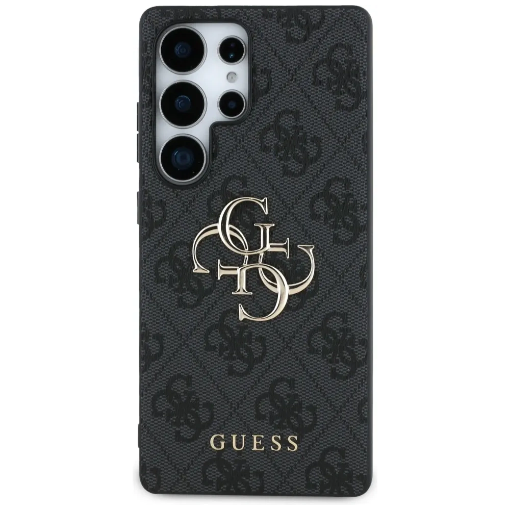 Hurtownia GSM - Guess Logo mare 4G Logo clasic Samsung Galaxy S25 Ultra negru - GUE4299 - {ean13} - Hurt