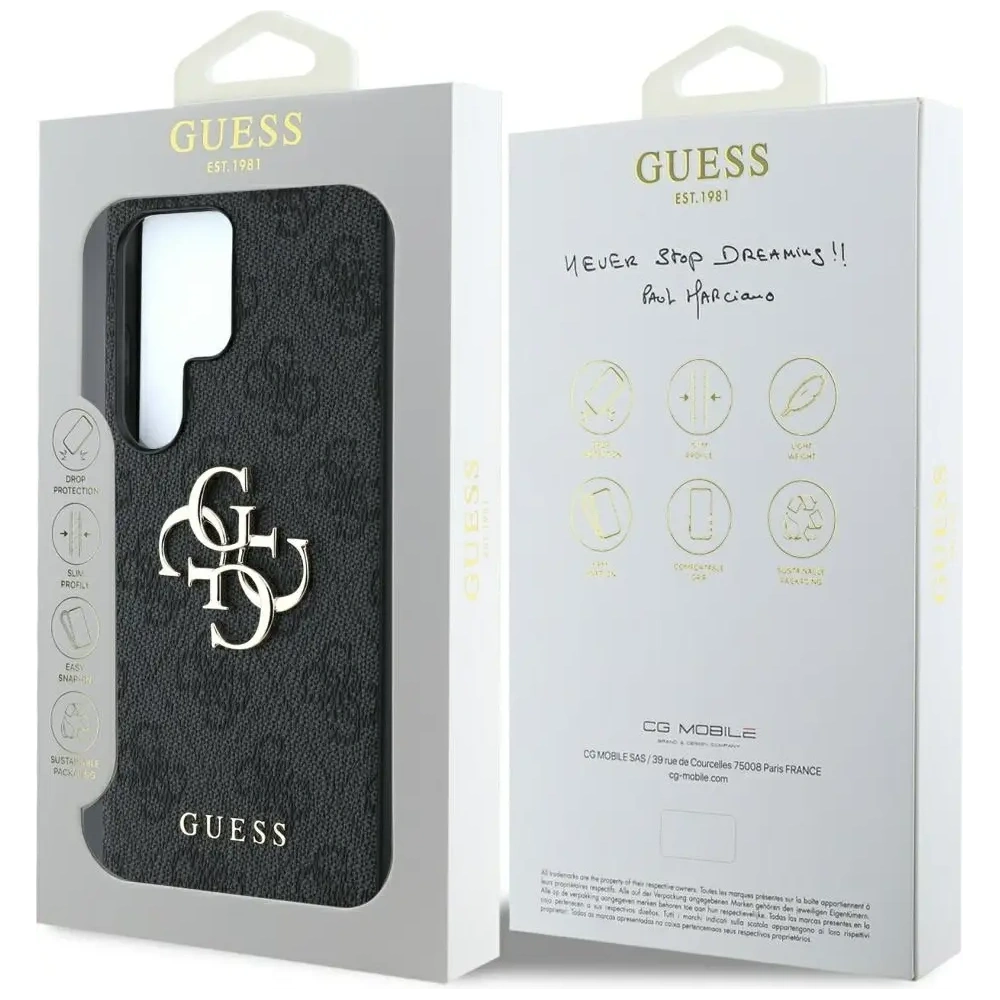 Hurtownia GSM - Etui Guess Big 4G Logo Classic Logo do Samsung Galaxy S25 Ultra černé - GUE4299 - {ean13} - Hurt