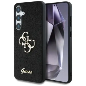 Wholesale Guess Fixed Glitter Big 4G Metal Logo Samsung Galaxy S25 black - GUE4302 - {ean13} - Hurt