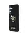 Hurtownia GSM - Etui Guess Fixed Glitter Big 4G Metal Logo do Samsung Galaxy S25 czarny - GUE4302 - {ean13} - Hurt