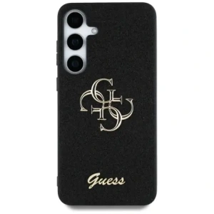 Hurtownia GSM - Guess Fixat Glitter Big 4G Logo Metalic Samsung Galaxy S25 negru - GUE4302 - {ean13} - Hurt