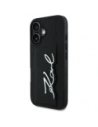 Hurtownia GSM - Etui Karl Lagerfeld HC Grained PU Cardslot Metal Signature do Apple iPhone 16 černé - KLD21895 - {ean13} - Hurt