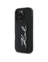 Hurtownia GSM - Etui Karl Lagerfeld HC Grained PU Cardslot Metal Signature do Apple iPhone 16 Pro černé - KLD21896 - {ean13} - Hurt