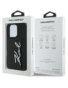 Hurtownia GSM - Etui Karl Lagerfeld HC Grained PU Cardslot Metal Signature do Apple iPhone 16 Pro černé - KLD21896 - {ean13} - Hurt
