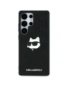 Hurtownia GSM - Karl Lagerfeld Pin de piele cu monogramă Logo Choupette Head Samsung Galaxy S25 Ultra negru - KLD21898 - {ean13} - Hurt