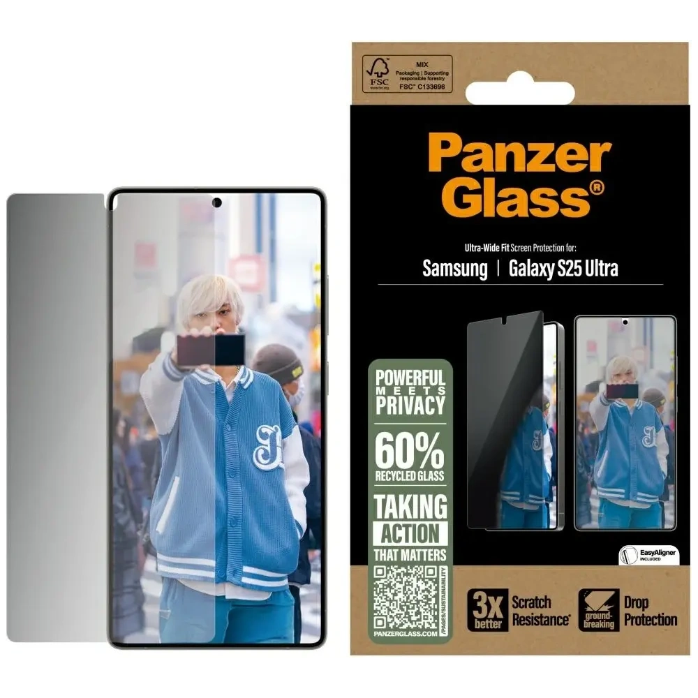 Hurtownia GSM - PanzerGlass Ultra-Széles Illeszkedés Samsung Galaxy S25 Ultra - PZG822 - {ean13} - Hurt