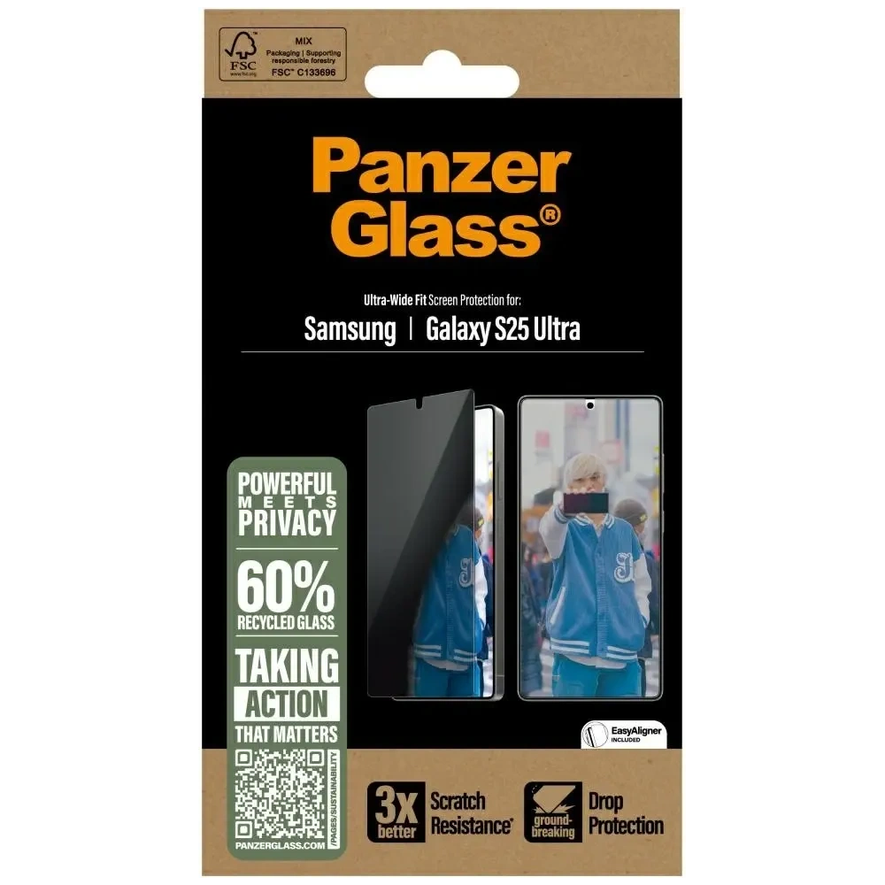 Wholesale PanzerGlass Ultra-Wide Fit Samsung Galaxy S25 Ultra - PZG822 - {ean13} - Hurt