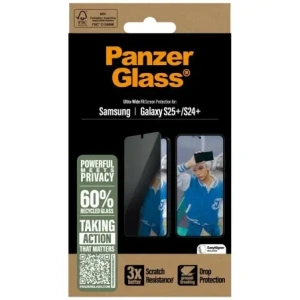 Hurtownia GSM - PanzerGlass Ultra-Wide Fit Samsung Galaxy S25+ Plus - PZG823 - {ean13} - Hurt