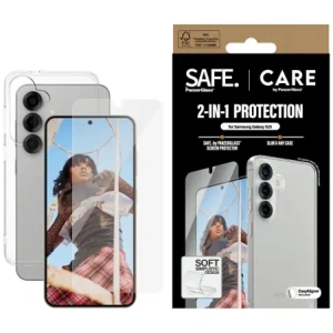 Hurtownia GSM - CARE de PanzerGlass Husa 2-in-1 + kit de sticlă pentru ecran Samsung Galaxy S25 - PZG830 - {ean13} - Hurt