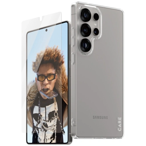 Zestaw ochronny 2w1 etui + szkło na ekran CARE by PanzerGlass Fashion 2w1 Samsung Galaxy S25 Ultra