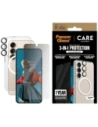CARE de PanzerGlass Carcasă Flagship 3 în 1 + sticlă de protecție a ecranului + kit de sticlă pentru cameră Samsung Galaxy S25