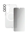 Hurtownia GSM - CARE de PanzerGlass Carcasă Flagship 3 în 1 + sticlă de protecție a ecranului + kit de sticlă pentru cameră Samsung Galaxy S25 - PZG833 - {ean13} - Hurt