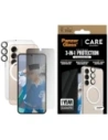 CARE de PanzerGlass Carcasă 3 în 1 + sticlă de protecție pentru ecran + kit de sticlă pentru cameră Samsung Galaxy S25+ Plus