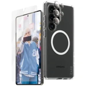 Hurtownia GSM - CARE de PanzerGlass Carcasă Flagship 3-in-1 + sticlă de ecran + kit de sticlă pentru cameră Samsung Galaxy S25 Ultra - PZG837 - {ean13} - Hurt
