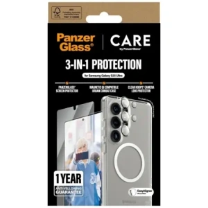 Wholesale CARE by PanzerGlass Flagship 3-in-1 case + screen glass + camera glass kit Samsung Galaxy S25 Ultra - PZG837 - {ean13} - Hurt