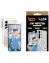 CARE von PanzerGlass Flagship 3-in-1 Hülle + Bildschirmglas + Kameraglas Kit Samsung Galaxy S25+ Plus
