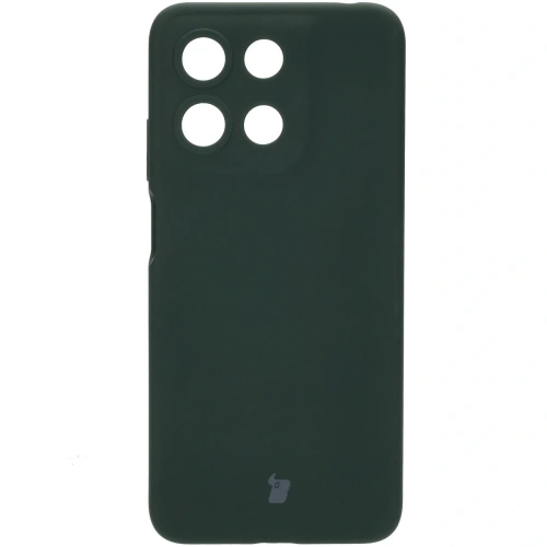 Silikonowe etui Bizon Soft Case do Motorola Moto G15 / G15 Power ciemnozielone