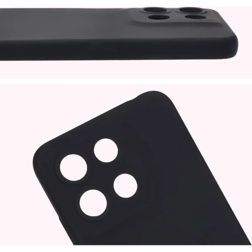 Silikonowe etui Bizon Soft Case do Motorola Moto G15 / G15 Power czarne