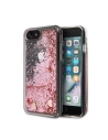 Etui Guess GUHCI8GLHRERG Apple iPhone SE 2022/SE 2020/8/7 różowy/pink hard case Liquid Glitter Hearts