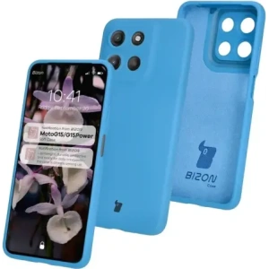 Wholesale Bizon Soft Case Motorola Moto G15 / G15 Power blue - BIZ8437 - {ean13} - Hurt
