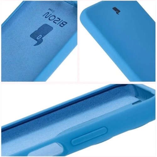 Silikonowe etui Bizon Soft Case do Motorola Moto G15 / G15 Power niebieskie