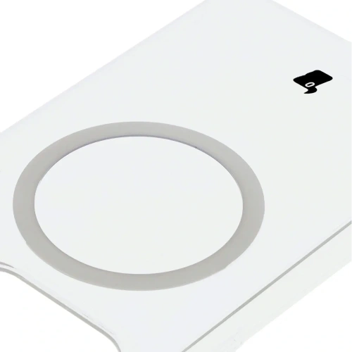 Etui z pierścieniem magnetycznym Bizon Case CrystalO do Xiaomi Redmi Note 14 5G przezroczyste