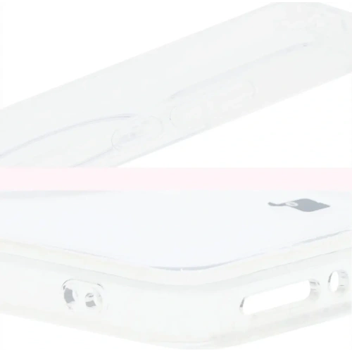 Etui z pierścieniem magnetycznym Bizon Case CrystalO do Xiaomi Redmi Note 14 5G przezroczyste