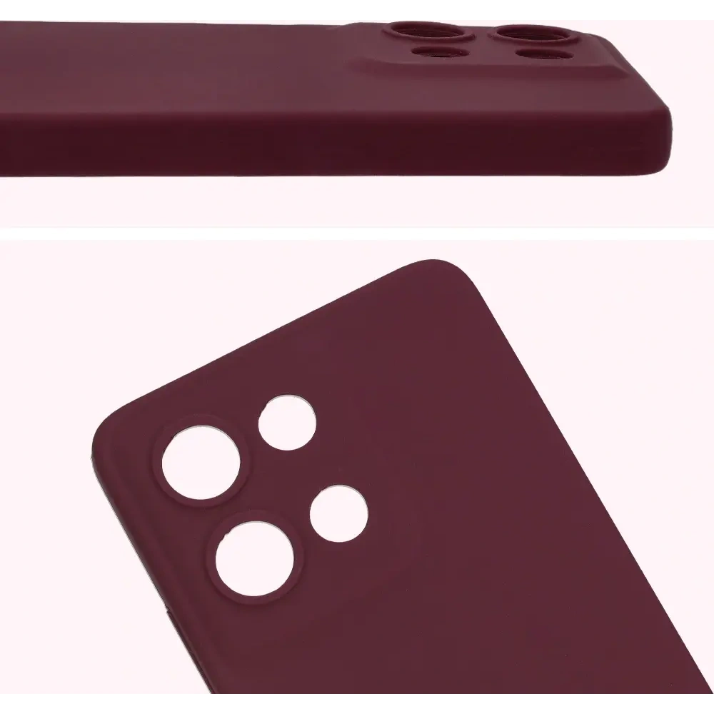 Hurtownia GSM - Bizon Soft Case Motorola Moto G75 5G sötét lila - BIZ8441 - {ean13} - Hurt
