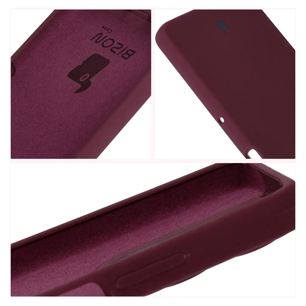 Hurtownia GSM - Bizon Soft Case Motorola Moto G75 5G sötét lila - BIZ8441 - {ean13} - Hurt
