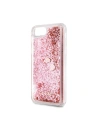Wholesale Guess GUHCI8GLHRERG Apple iPhone SE 2022/SE 2020/8/7 pink hard case Liquid Glitter Hearts - GUE466PNK - {ean13} - Hurt