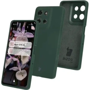 Hurtownia GSM - Bizon Soft Case Motorola Moto G75 5G verde închis - BIZ8443 - {ean13} - Hurt