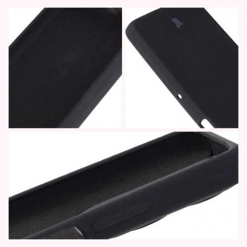 Silikonowe etui Bizon Soft Case do Motorola Moto G75 5G czarne