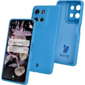 Hurtownia GSM - Culoare albastru pentru carcasa moale Bizon Soft pentru Motorola Moto G75 5G - BIZ8446 - {ean13} - Hurt