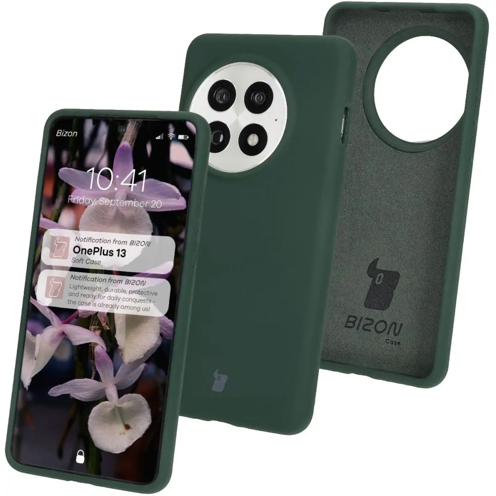 Hurtownia GSM - Bizon Soft Case OnePlus 13 sötétzöld - BIZ8449 - {ean13} - Hurt